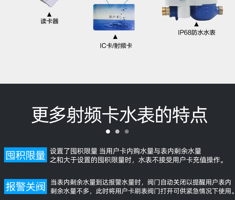 智能预付费水表