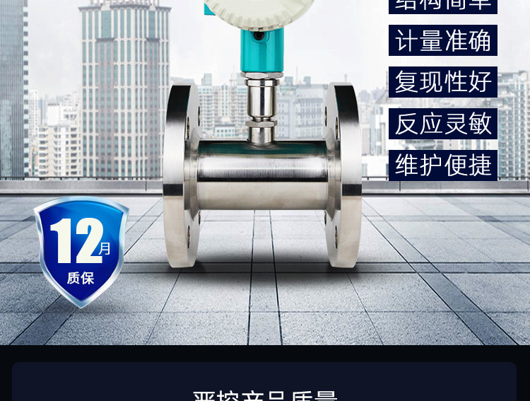 法兰式涡轮流量计