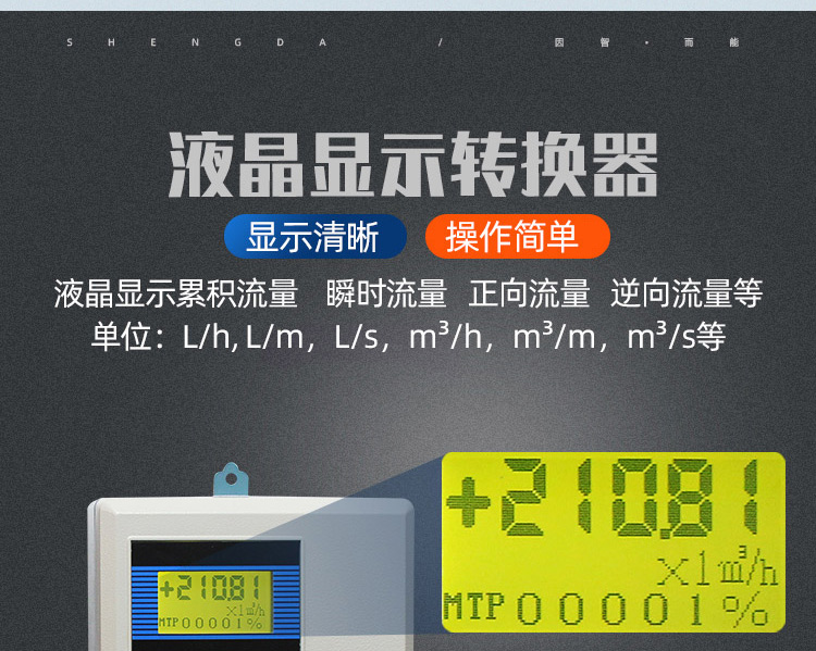 不锈钢分体电磁流量计